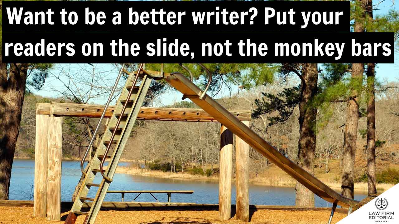 Picture of a slide and monkey bars at a playground