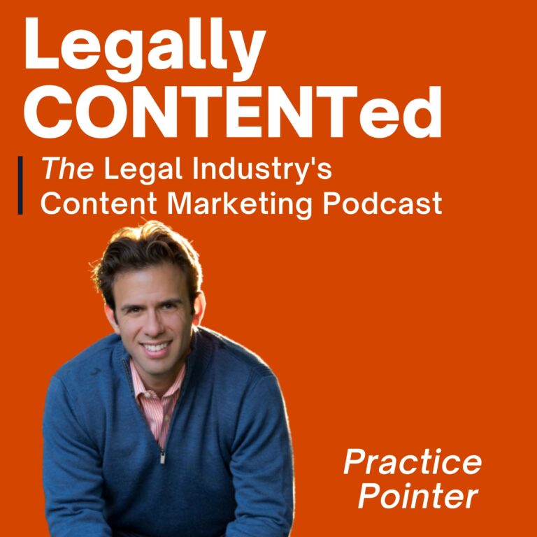 Practice Pointer: Consistently produce thought leadership, become a more appealing presenter